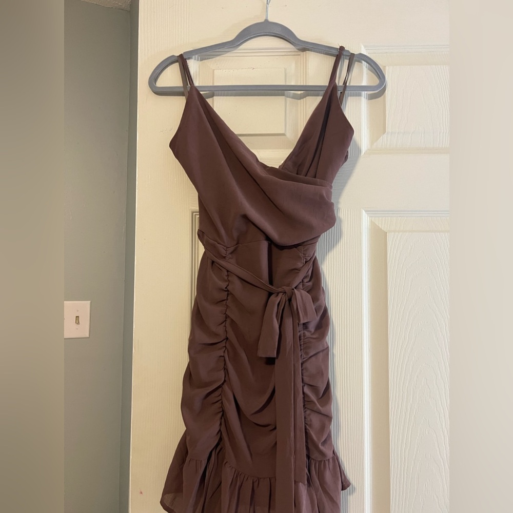 Deep Maeve/ Brown mini dress!